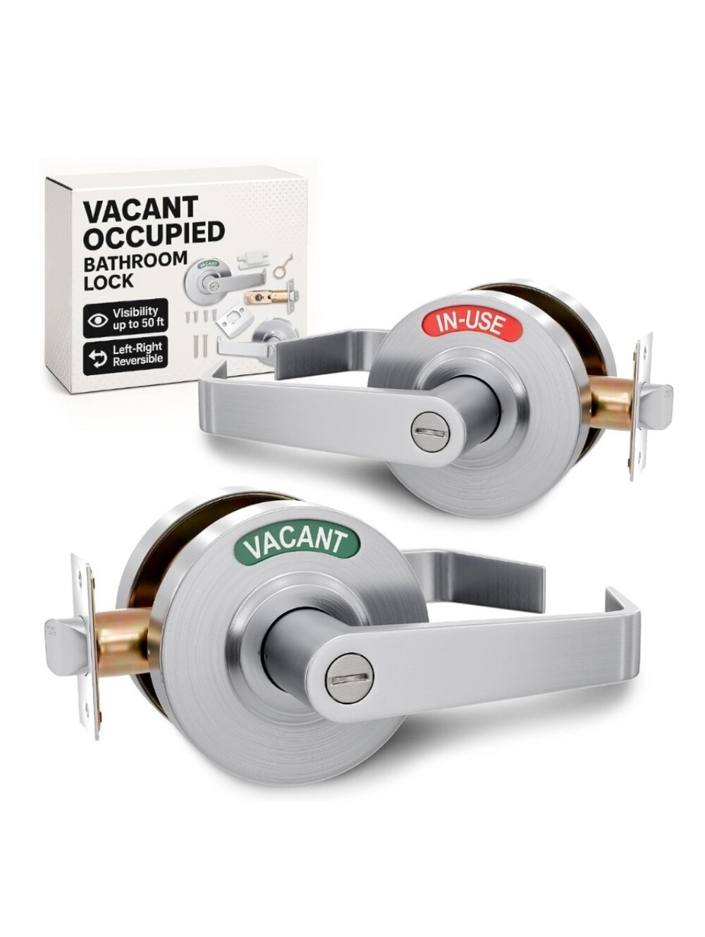 Vacant Occupied Bathroom Lock